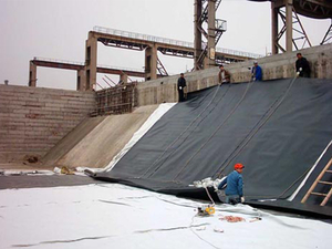 Pelapik Kolam Empangan Geomembrane Kalis Air