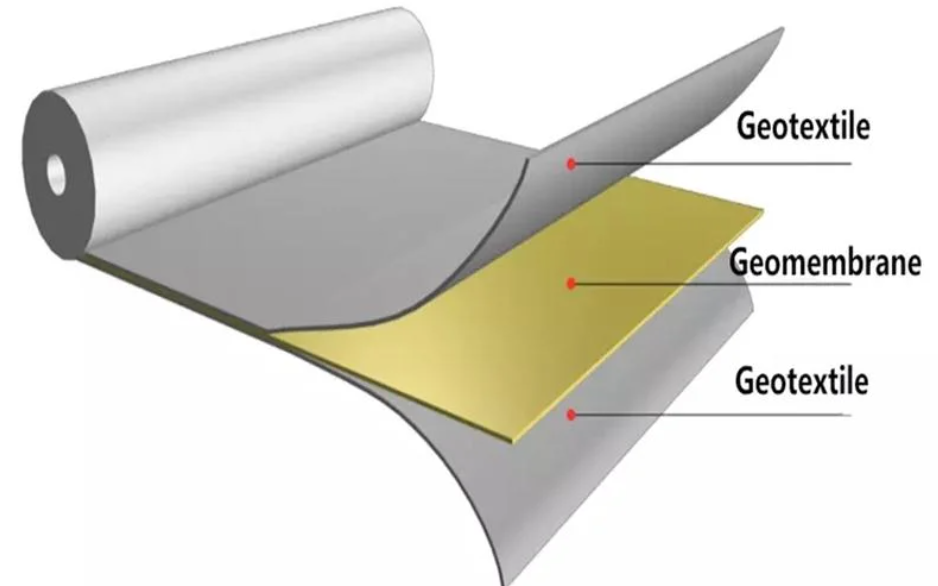 Geomembran Komposit HDPE 400GSM