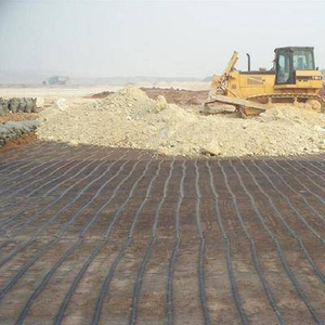 Geogrid Plastik Dwipaksi 45*45kn untuk Pengekalan