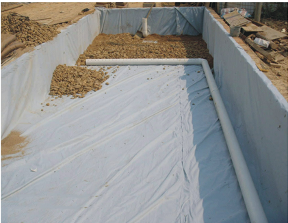 PP/Pet Geomembrane Komposit Geotekstil Bukan Tenunan