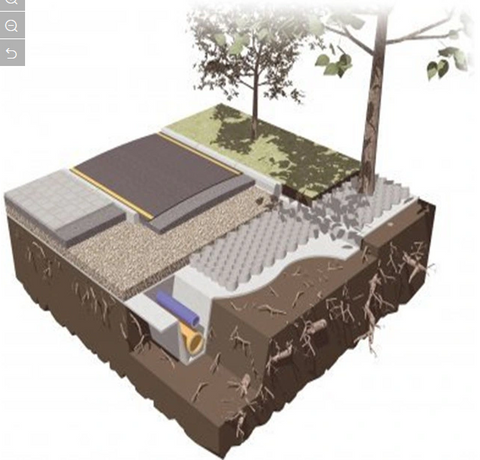 Geosel HDPE Plastik Berkualiti Tinggi untuk Perlindungan Cerun Curam