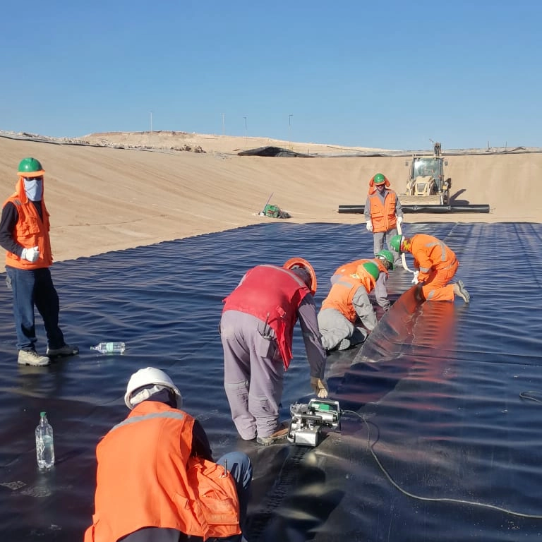Bahan geomembran terbaik untuk loji rawatan air sisa yang mampan